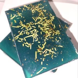 Hand crafted natural Rosemary Cumber soap bar